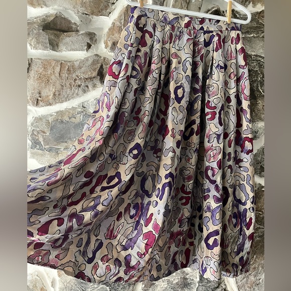 Vintage Printed Skirt L/XL - Picture 3 of 5